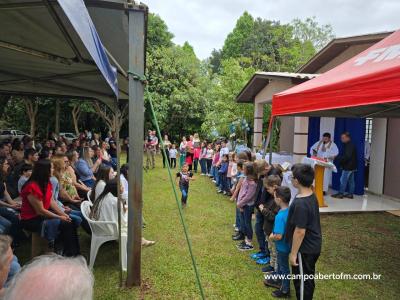 Rio Bonito do IguaÃ§u - Festa N.S. Aparecida atraÃ­ FiÃ©is em Barra Mansa do IguaÃ§u